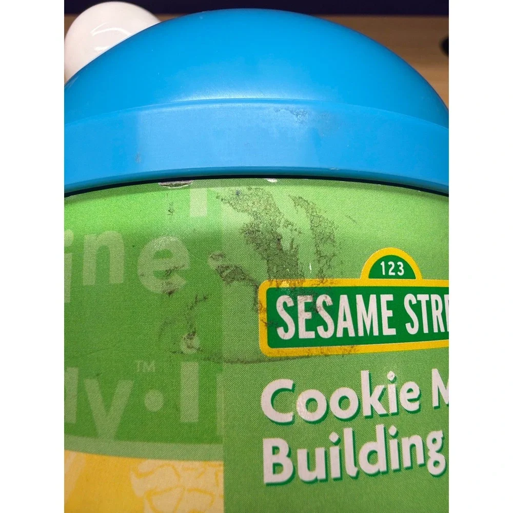 K'NEX‎ Sesame Street Cookie Monster Building Set Complete w/ Container Manual